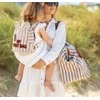 CHILDHOME VAIKIŠKA KUPRINĖ MY FIRST BAG, STRIPES NUDE/TERRACOTTA
