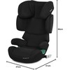 CYBEX CBX SOLUTION X I-FIX AUTOMOBILINĖ KĖDĖ 15-36 KG., PURE Juodas