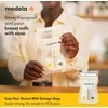 MEDELA EASY POUR MOTINOS PIENO LAIKYMO MAIŠELIAI, 210 ML, 100 VNT.