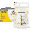 MEDELA EASY POUR MOTINOS PIENO LAIKYMO MAIŠELIAI, 210 ML, 100 VNT.