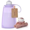 MOMCOZY DAUGKARTINIAI SILIKONINIAI PIENO IR MAISTO LAIKYMO MAIŠELIAI, 5 VNT., VIOLETINIAI
