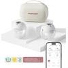 Momcozy M5 krūties pompa su programėlės valdymu – dvigubas rinkinys Pilkas