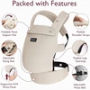 MOMCOZY ERGONOMINĖ KŪDIKIŲ NEŠIOKLĖ, SMĖLINĖ