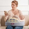 MOMCOZY EXCLUSIVE MEMORY FOAM MAITINIMO PAGALVĖ, Pilkas