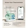 MOMCOZY IŠMANUSIS KŪDIKIŲ TERMOMETRAS – MEDICININIS TIKSLUMAS IR NUOLATINĖ TEMPERATŪROS KONTROLĖ PROGRAMĖLĖJE