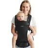 MOMCOZY KŪDIKIŲ NEŠIOKLĖ MOVE2FIT 2IN1 SU KLUBŲ SĖDYNE, JUODA
