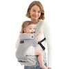 MOMCOZY KŪDIKIŲ NEŠIOKLĖ MOVE2FIT 2IN1 SU KLUBŲ SĖDYNE, SU TINKLELIU, PILKA