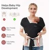 Momcozy Kūdikių nešioklė, juoda