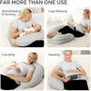 Momcozy nėščiosios pagalvė, J formos