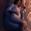 MOMCOZY NĖŠČIOSIOS PAGALVĖ, F FORMOS, VELVET Pilkas
