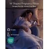 MOMCOZY NĖŠČIOSIOS PAGALVĖ, W FORMOS, Pilkas