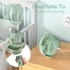 MOMCOZY NEŠIOJAMAS VEŽIMĖLIO VENTILIATORIUS, Juodas