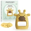 MOMCOZY SILIKONINIS KRAMTUKAS KŪDIKIAMS, GELTONAS