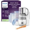 Garų puodas PHILIPS AVENT GARINTUVAS IR TRINTUVAS 4IN1 SCF883 SU INDELIŲ RINKINIU