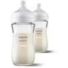 PHILIPS AVENT STIKLINIS 2 VNT. BUTELIUKŲ RINKINYS NAUJAGIMIUI NATURAL RESPONSE SCY933