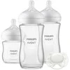 PHILIPS AVENT STIKLINIS BUTELIUKŲ RINKINYS NAUJAGIMIUI NATURAL RESPONSE SCD878/11