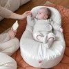 BEABA BY Raudonas CASTLE COCOONABABY GULTUKAS, LINEN NATURAL