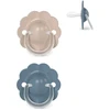 SUAVINEX FIZIOLOGINIS ČIULPTUKAS SX PRO WONDER, 6-18 MĖN., DEEP BEIGE/Mėlynas, 2 VNT.
