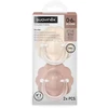SUAVINEX FIZIOLOGINIS ČIULPTUKAS SX PRO WONDER, 0-6 MĖN., SOFT BEIGE/MEDIUM Rožinis, 2 VNT.