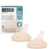 SUAVINEX REGULIUOJAMOS SROVĖS ŽINDUKAI ZERO ZERO ANTI-COLIC BUTELIUKAMS, NUO +0 MĖN., 2 VNT., LIGHT