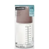SUAVINEX ZERO ZERO ANTI-COLIC BUTELIUKAS SU VIDUTINĖS SROVĖS ŽINDUKU, 270 ML, NUO +3 MĖN., DEEP