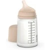 SUAVINEX ZERO ZERO ANTI-COLIC BUTELIUKAS SU VIDUTINĖS SROVĖS ŽINDUKU, 270 ML, NUO +3 MĖN., LIGHT