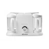 Trintuvas - garintuvas BEABA BABYCOOK PLUS 4IN1, Baltas/Sidabrinis