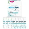 WATERWIPES SENSITIVE+ ON THE GO DRĖGNOS SERVETĖLĖS 8 PAKUOTĖS PO 28 VNT. (224 vnt.) 3-IN-1