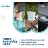 WATERWIPES SENSITIVE+ ON THE GO DRĖGNOS SERVETĖLĖS 8 PAKUOTĖS PO 28 VNT. (224 vnt.) 3-IN-1