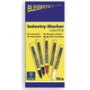Dažų markeris Bleispitz, baltas 0,8mm