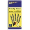 Dažų markeris Bleispitz, juodas 0,8mm