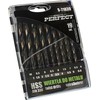 Grąžtas Metalo grąžtų rinkinys STALCO PERFECT 1-10mm 19vnt.