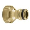 Stalco Garden Žalvarinė čiaupo jungtis 3/4" išorinis sriegis