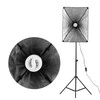 1 stovas su 1 soft box (2 lempos)