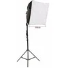 1 stovas su soft box (1 lempa)