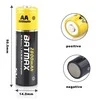4 vnt AA Batmax kraunami akumuliatoriai 2800 mAh talpos