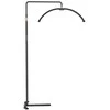Andoer HD-M5X 36 W LED vaizdo apšvietimas, pusmėnulio formos užpildo lemputė 3000K-6000K, reguliuojamas 180 cm