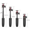 Andoer MT-08 mini stalinis trikojis su 1/4 colio laikikliu