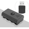 Batmax NP-F550/F750/F970 baterijos maitinimas nuo USB