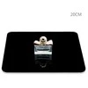 Juoda/balta 20x20 cm kvadrato formos lakšto atspindžio lenta