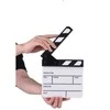 Kompaktiško dydžio akrilo apmušimo lenta TV filmų režisierius Iškirpta veiksmo scena