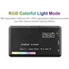 LED lempa Andoer W140 RGB