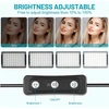LED lempa su stovu 2 vnt rinkinyje su RGB filtrais