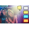 LED lempa su stovu 2 vnt rinkinyje su RGB filtrais