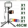 LED lempa su stovu ir RGB filtrais