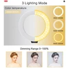 LED lempa, žiedas 16cm, su nedideliu trikoju