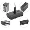 Sony NP-F550/F750/F970 baterijos maitinimas nuo USB