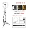žiedinė 26 cm LED lempa su stovu 2,0m