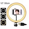 žiedinė 30 cm LED lempa