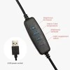 žiedinė LED lempa su valdikliu 20 cm ir mini trikoju